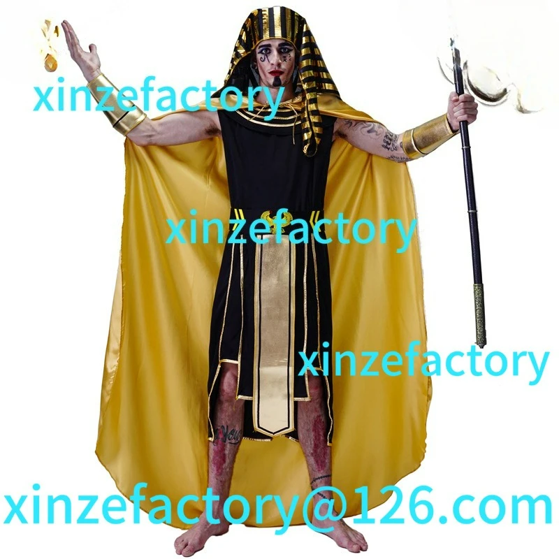 Customization of adult men's Egyptian stage wear 
Customization of adult men's Egyptian stage wear