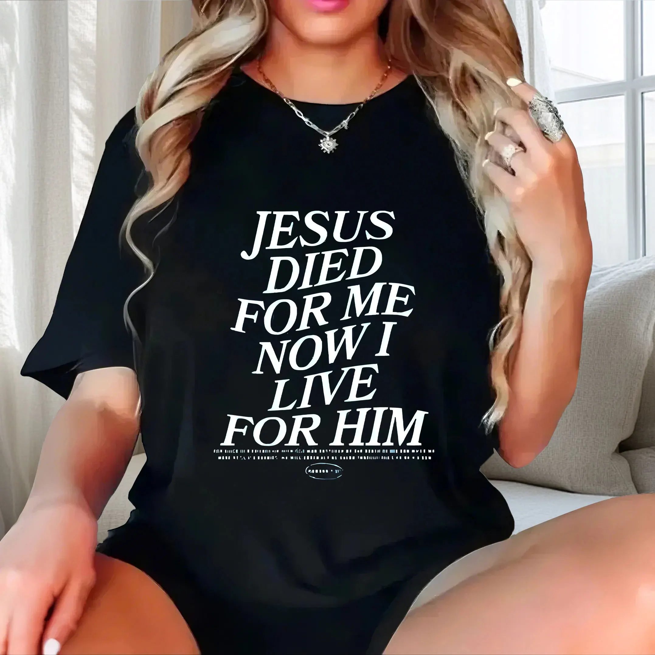 English letter print summer breathable home leisure plus size Ladies' casual short sleeved T-shirt black
English letter print summer breathable home leisure plus size Ladies' casual short sleeved T-shirt black