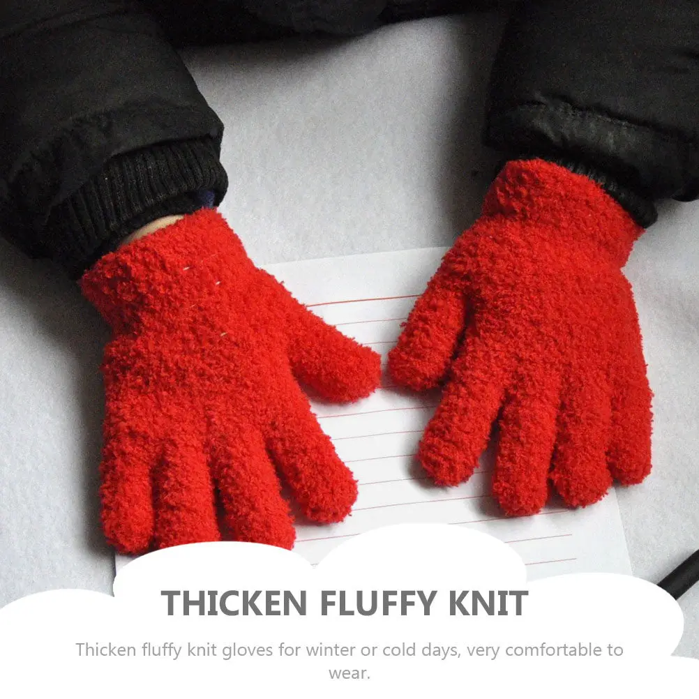 6Pairs Kids Warm Gloves Outdoor Winter Protective Small Knitted Children Gloves Portable Convenient Daily Use Kids Accessory
6Pairs Kids Warm Gloves Outdoor Winter Protective Small Knitted Children Gloves Portable Convenient Daily Use Kids Accessory