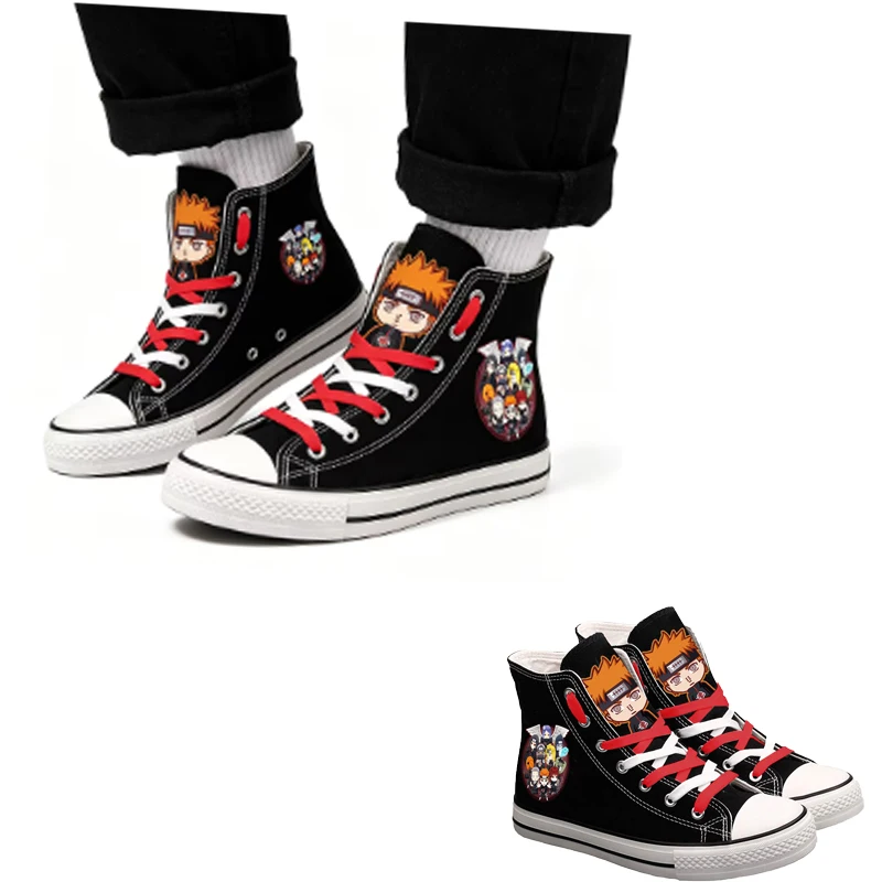 Naruto Uzumaki High-Top Canvas Shoes Men And Women Casual Flat Couple Sneakers Anime Graffiti Design Student Holiday Gift Ideas
Naruto Uzumaki High-Top Canvas Shoes Men And Women Casual Flat Couple Sneakers Anime Graffiti Design Student Holiday Gift Ideas