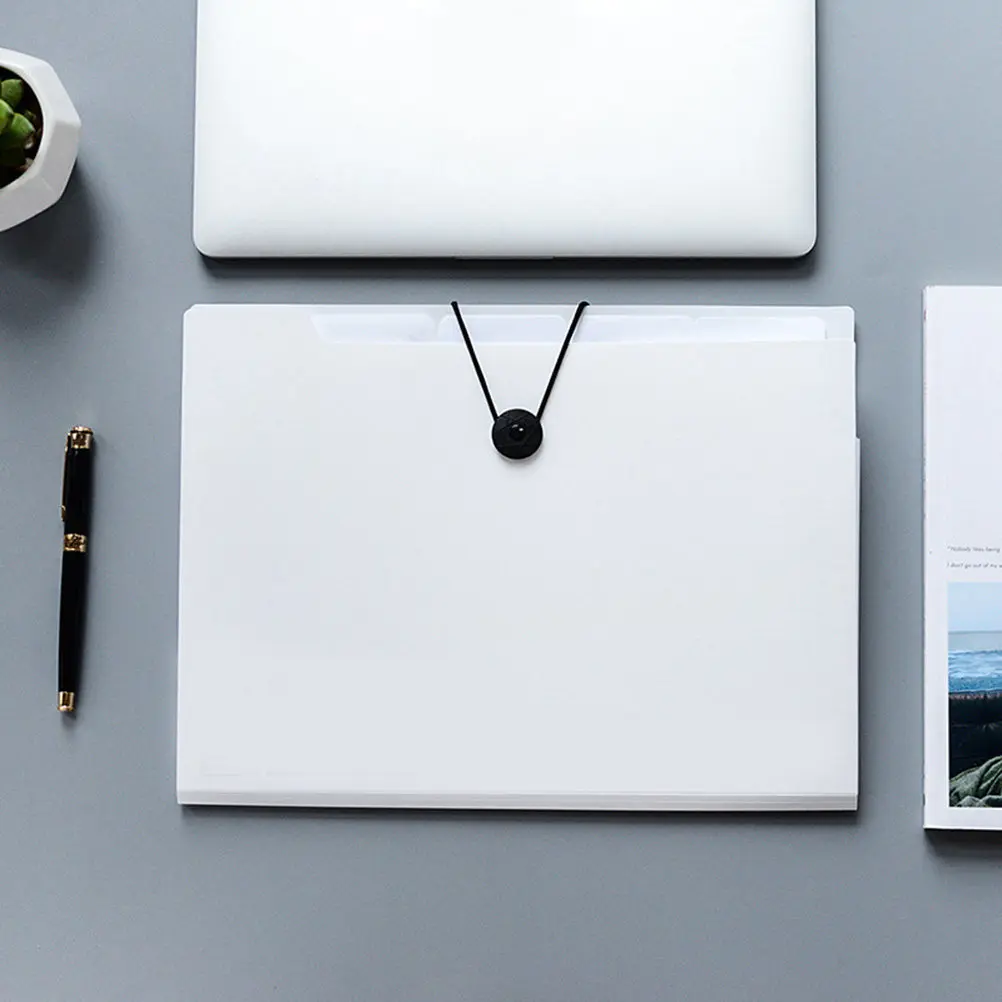 2Pcs File Folder Expanding Plastic Organizer 8 Pockets Elastic Cord Button Closure Document Holder Office File Bag
2Pcs File Folder Expanding Plastic Organizer 8 Pockets Elastic Cord Button Closure Document Holder Office File Bag