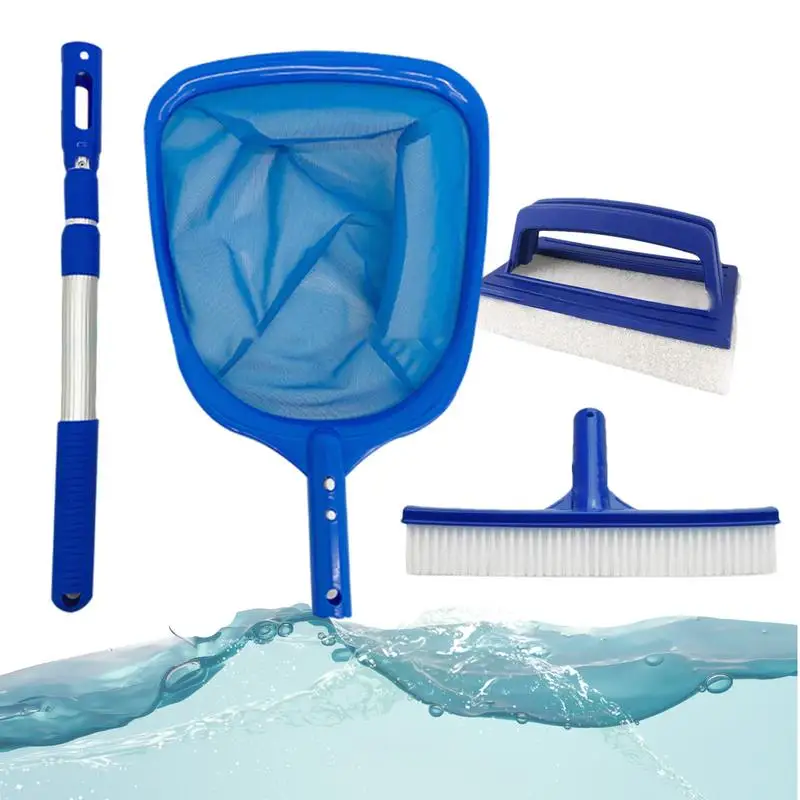 4pcs Pool Cleaning Kit Pool Tools for Cleaning Swimming Pool Cleaning Equipment Pool Brush Pole Pool Skimmer Net Pool Cleaning
4pcs Pool Cleaning Kit Pool Tools for Cleaning Swimming Pool Cleaning Equipment Pool Brush Pole Pool Skimmer Net Pool Cleaning