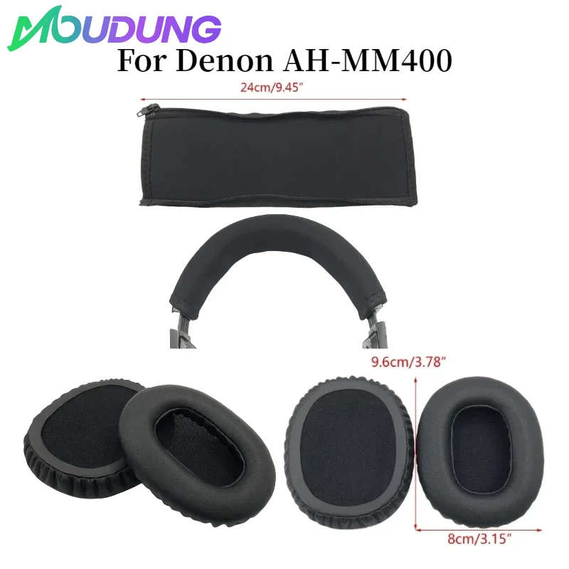 MOUDUNG Replacement Ear Pads Covers for Denon AH-MM400 Headphones Earpads Headband Covers Cushion Head beam protective cover
MOUDUNG Replacement Ear Pads Covers for Denon AH-MM400 Headphones Earpads Headband Covers Cushion Head beam protective cover