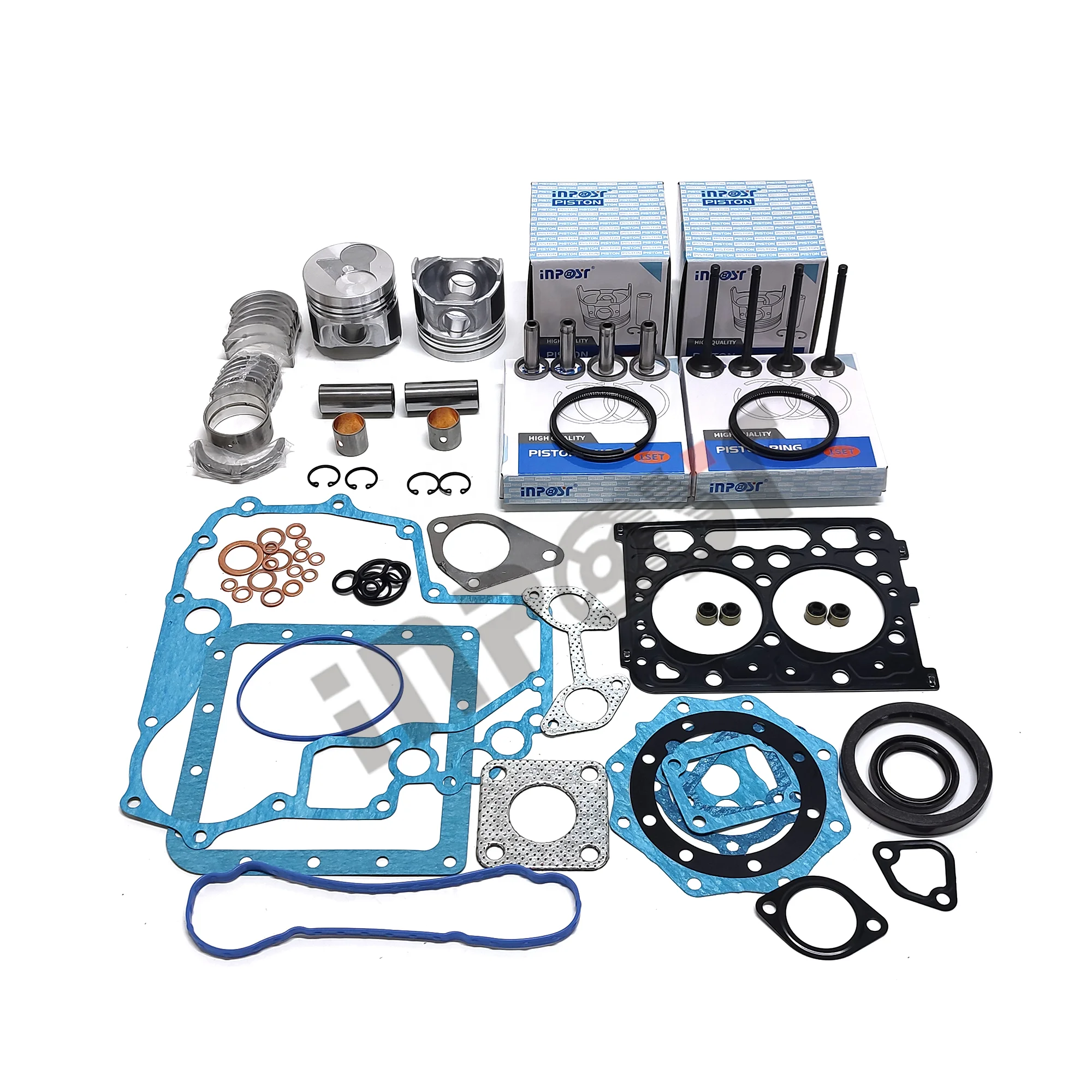 Machinery Engine Parts Z402 Overhaul Rebuild Kit Liner Piston Ring Valve Gasket for Kubota Engine Z402
Machinery Engine Parts Z402 Overhaul Rebuild Kit Liner Piston Ring Valve Gasket for Kubota Engine Z402