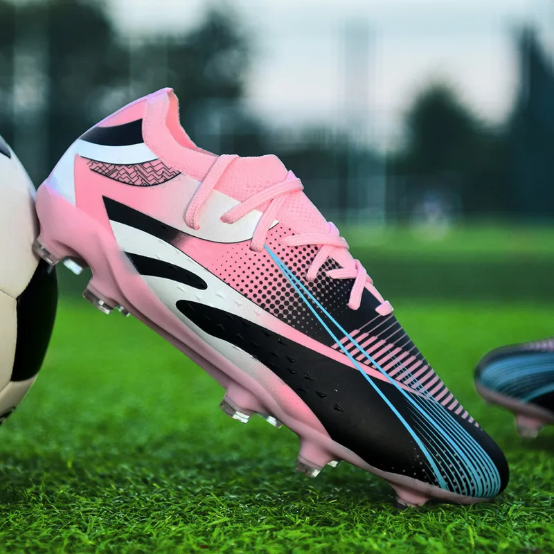Pink Society Soccer Cleats Men High Quality AG Soccer Shoes Man Sneakers Outdoor Grass Football Shoes For Men Zapatos De Futbol
Pink Society Soccer Cleats Men High Quality AG Soccer Shoes Man Sneakers Outdoor Grass Football Shoes For Men Zapatos De Futbol