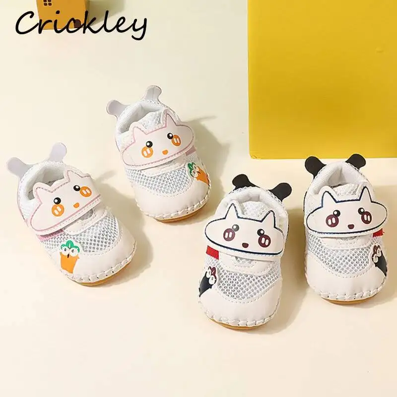 Cartoon Cute Baby Boys Girls Casual Shoes Mesh PU Patchwork Breathable Kids First Walk Shoes Soft Non Slip Children Sneakers
Cartoon Cute Baby Boys Girls Casual Shoes Mesh PU Patchwork Breathable Kids First Walk Shoes Soft Non Slip Children Sneakers