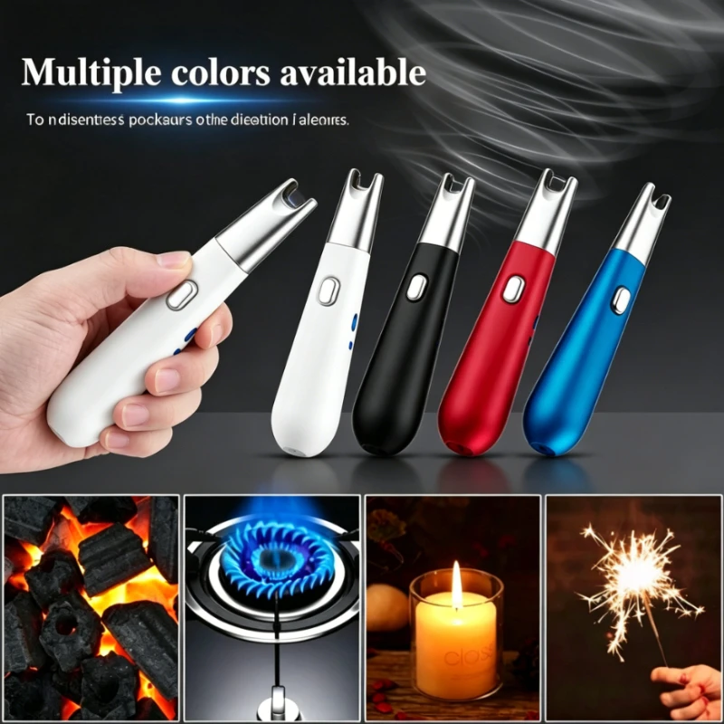 New Windproof Flameless Plasma Arc Lighter, USB Fast Rechargeable Portable Igniter for Kitchen Candle BBQ Camping Use Tool
New Windproof Flameless Plasma Arc Lighter, USB Fast Rechargeable Portable Igniter for Kitchen Candle BBQ Camping Use Tool