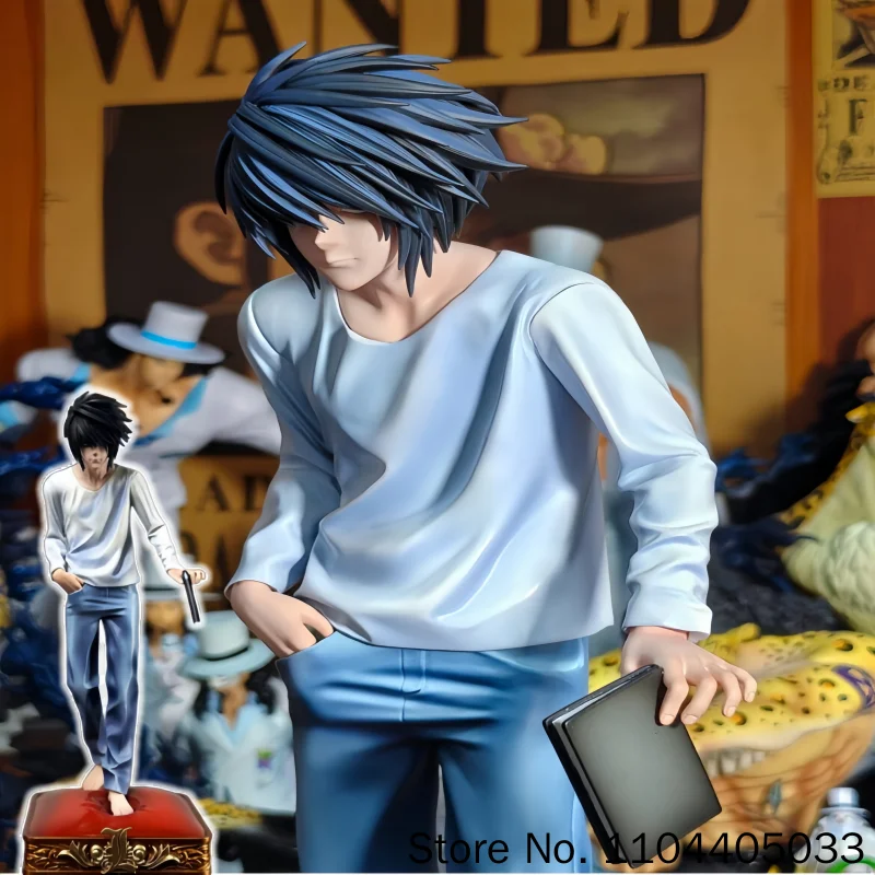 Death Note Anime Figure L Lawliet Action Figures Figurine Pvc Doll Desk Decoration Statue Collection Model Birthday Gifts Toys
Death Note Anime Figure L Lawliet Action Figures Figurine Pvc Doll Desk Decoration Statue Collection Model Birthday Gifts Toys