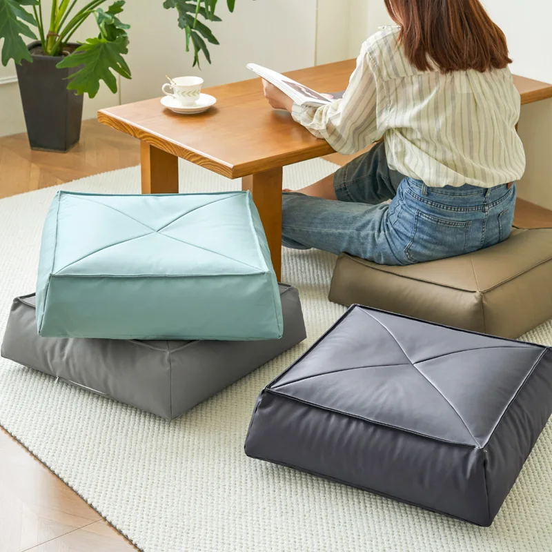 Japanese Style Leather Futon Floor Cushion for Living Room Tatami Padded Mat
Japanese Style Leather Futon Floor Cushion for Living Room Tatami Padded Mat