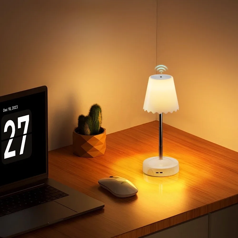 Rechargeable RGB LED Night Lamp Creative Adjustable Room Bedside Lamp Home Decor Gesture Control Hand Gesture Sensor Light
Rechargeable RGB LED Night Lamp Creative Adjustable Room Bedside Lamp Home Decor Gesture Control Hand Gesture Sensor Light
