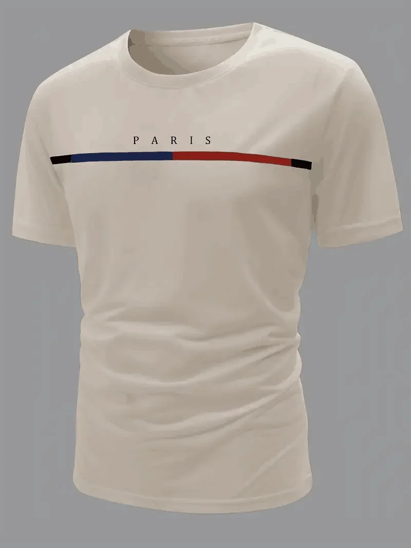 Футболка в полоску Paris, классический стиль Breton, унисекс, хлопковый топ с короткими рукавами и круглым вырезом для мужчин и женщин, повседневная французская уличная одежда, модная одежда
Футболка в полоску Paris, классический стиль Breton, унисекс, хлопковый топ с короткими рукавами и круглым вырезом для мужчин и женщин, повседневная французская уличная одежда, модная одежда