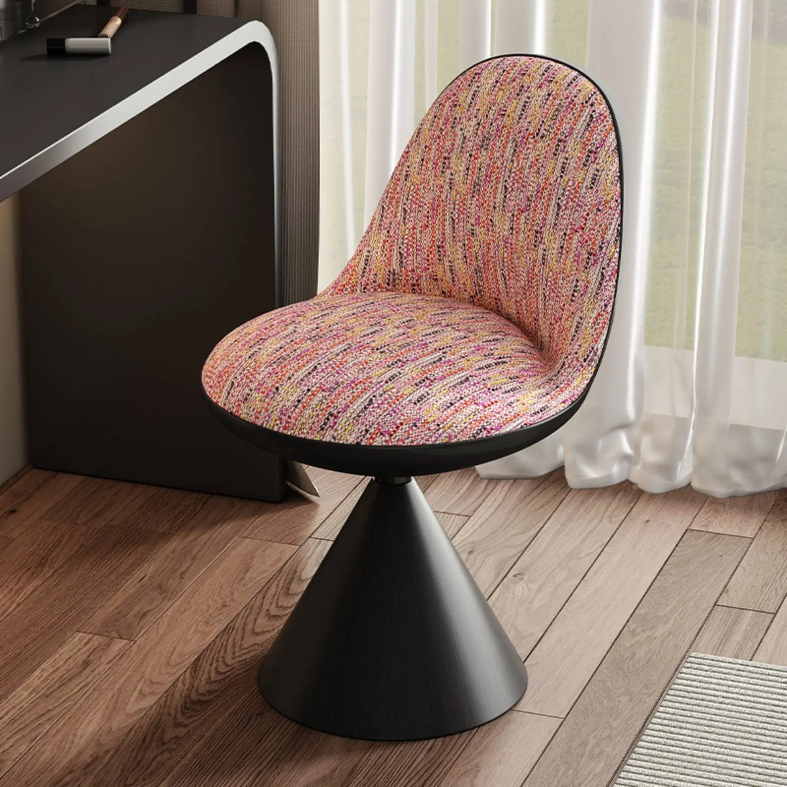 Swivel Vanity Chair Modern Luxury Design Rotating Makeup Chair Swivel Stool Easy to Clean Faux Leather Stool for Women
Swivel Vanity Chair Modern Luxury Design Rotating Makeup Chair Swivel Stool Easy to Clean Faux Leather Stool for Women