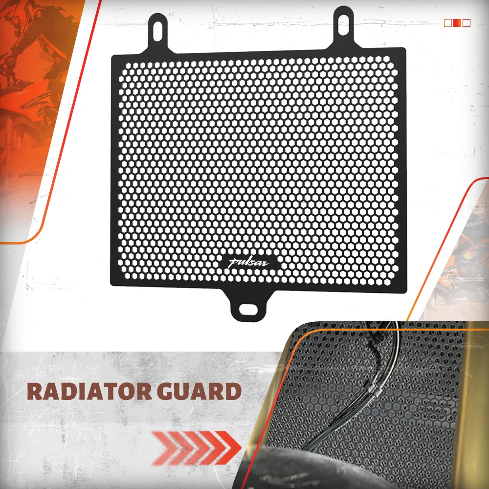 For Bajaj Pulsar NS 200 All Years CNC Aluminium Motorcycle Accessories Radiator Guard Shield Protector Grille Cover Protection
For Bajaj Pulsar NS 200 All Years CNC Aluminium Motorcycle Accessories Radiator Guard Shield Protector Grille Cover Protection