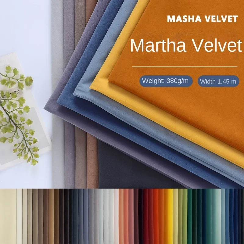 Утолщенная матовая бархатная ткань без заливки, занавески для дивана, скатерть, мягкая сумка, свадебное украшение, модная ткань «сделай сам» для шитья 
Утолщенная матовая бархатная ткань без заливки, занавески для дивана, скатерть, мягкая сумка, свадебное украшение, модная ткань «сделай сам» для шитья