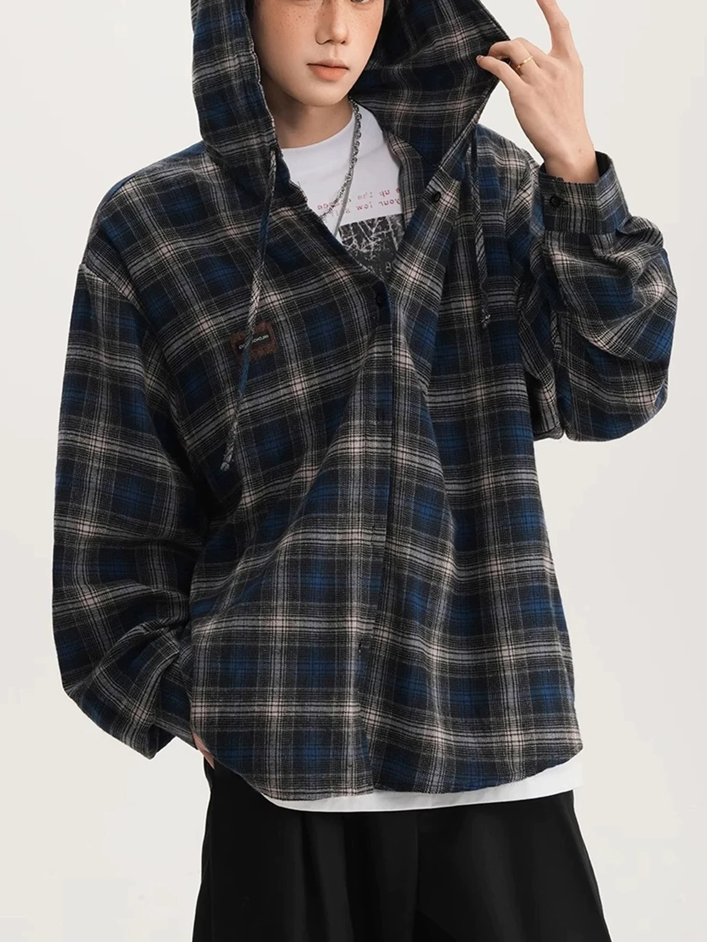 Retro American Striped irt Men's Loose Fit Hooded Jaet Women's Spring Autumn Trendy Lazy Sle Versatile irt
Retro American Striped irt Men's Loose Fit Hooded Jaet Women's Spring Autumn Trendy Lazy Sle Versatile irt