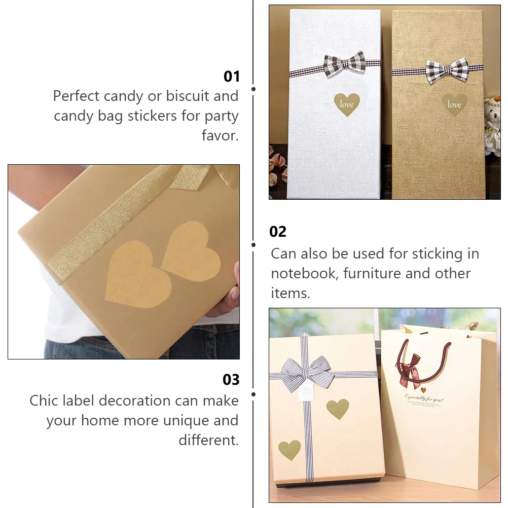 500 Pcs Heart Sticker Name Stickers Decorations Gift Party Favor Sealing Heart-shaped
500 Pcs Heart Sticker Name Stickers Decorations Gift Party Favor Sealing Heart-shaped
