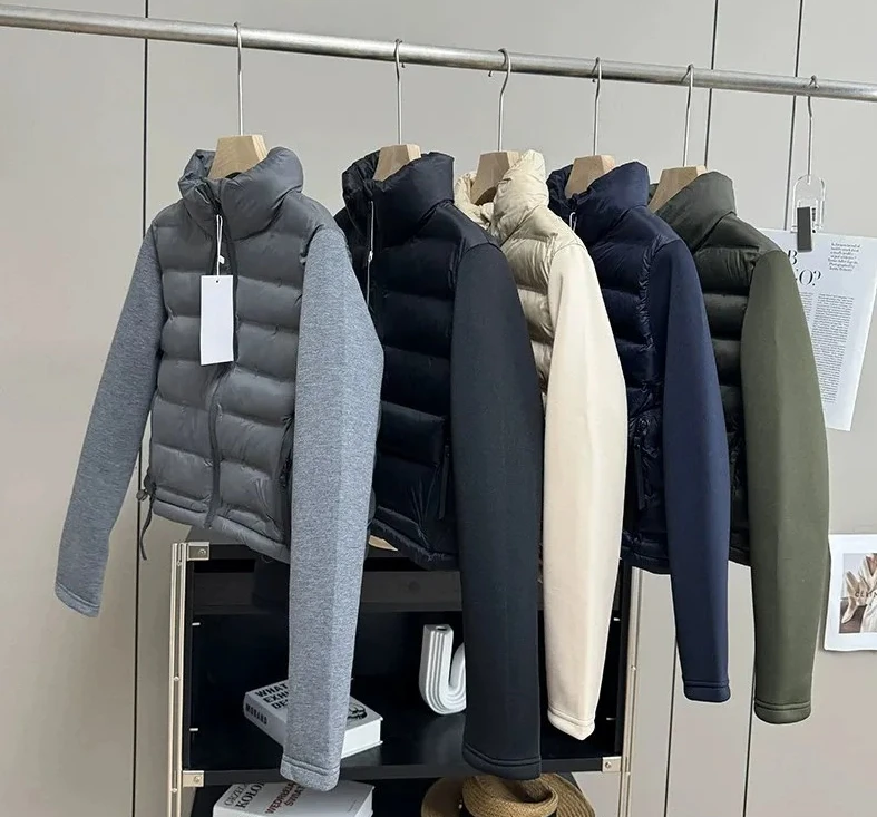 autumn and winter stitching pressed glue quilting light down women's classic cotton jacket jacket
autumn and winter stitching pressed glue quilting light down women's classic cotton jacket jacket