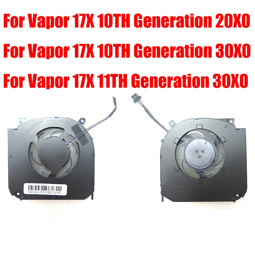 Laptop Fan For Aftershock 17X 10TH Generation 20X0 30X0 / 17X 11TH Generation 30X0 GM7MP0P GM7MPHP DC5V
Laptop Fan For Aftershock 17X 10TH Generation 20X0 30X0 / 17X 11TH Generation 30X0 GM7MP0P GM7MPHP DC5V