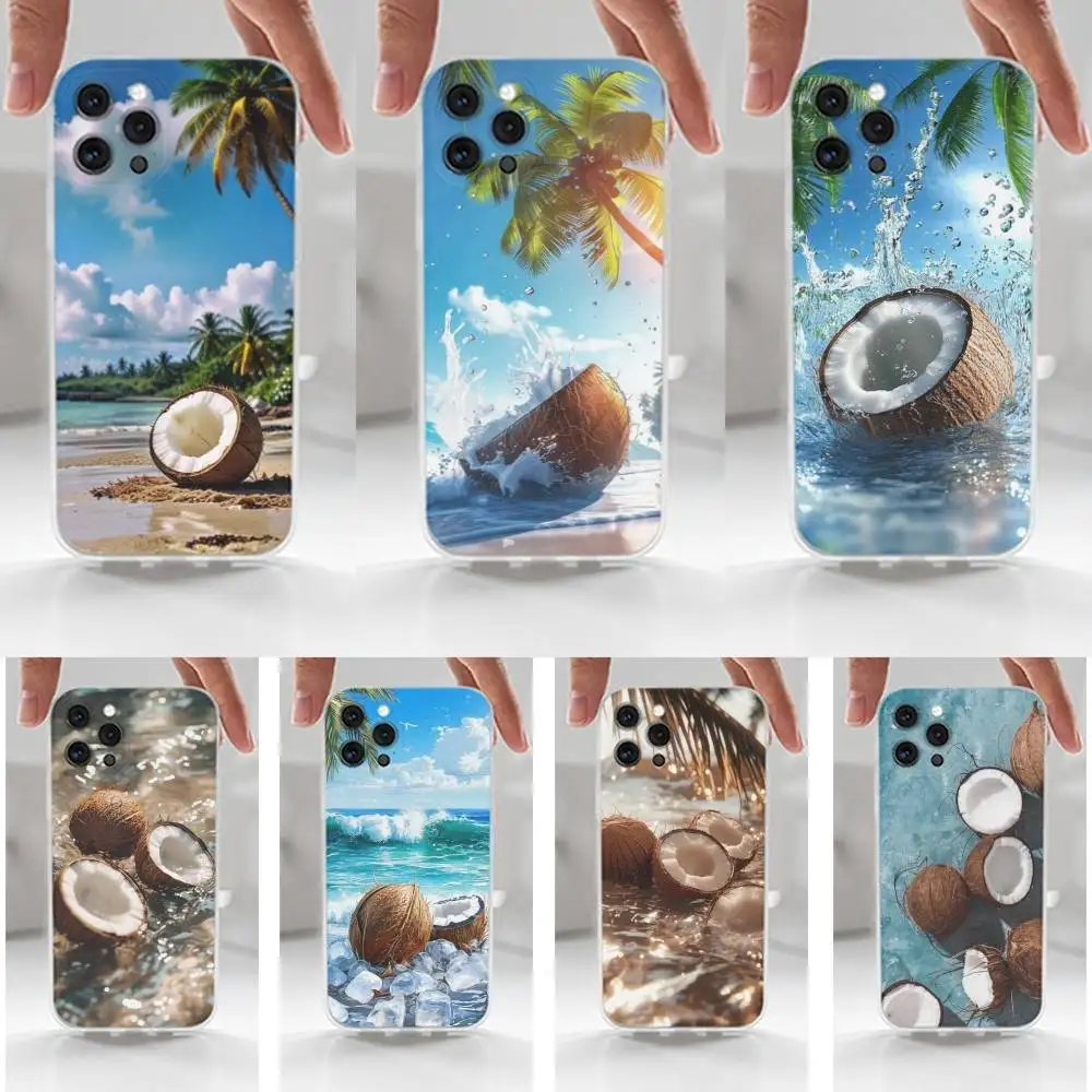 Tropical Art Fruits Coconut Phone For iPhone 16,15,14,13,12,11 Plus,Pro,Max,XR,XS,X,7,8 Plus,SE,Mini,Transparent,Silicone Case
Tropical Art Fruits Coconut Phone For iPhone 16,15,14,13,12,11 Plus,Pro,Max,XR,XS,X,7,8 Plus,SE,Mini,Transparent,Silicone Case