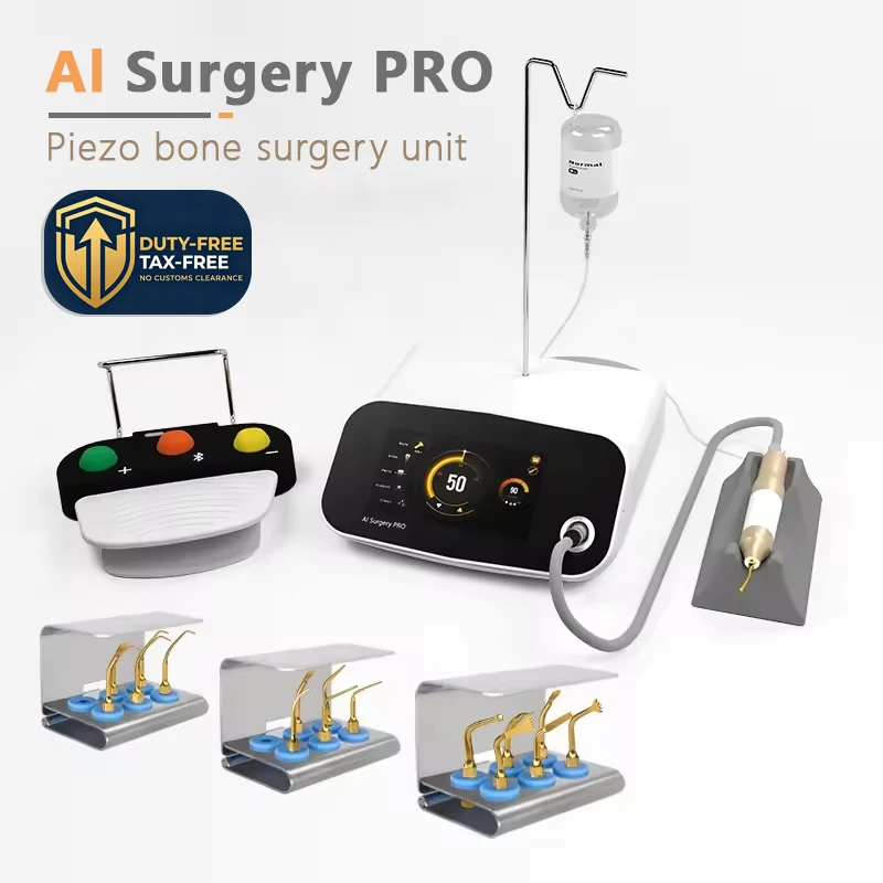 Dentistry Piezo Bone Surgery Machine Dental Bone Cutter for Plastic Surgery Surgical Motor Dental Ultrasonic Bone Knife Machine
Dentistry Piezo Bone Surgery Machine Dental Bone Cutter for Plastic Surgery Surgical Motor Dental Ultrasonic Bone Knife Machine