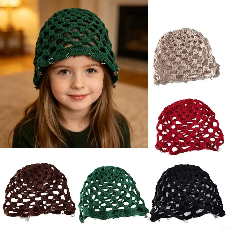 Bohemian Hollow Star Knitted Beanie Cap Spring Summer Casual Children Sun Hat Brimless Knitted Bonnet Head Wrap
Bohemian Hollow Star Knitted Beanie Cap Spring Summer Casual Children Sun Hat Brimless Knitted Bonnet Head Wrap