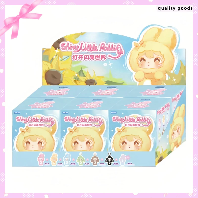 ShyShy натуральная блестящая серия кролика слепая коробка милая виниловая плюшевая кукла аниме загадочная коробка сумка кулон брелок подарок-сюрприз
ShyShy натуральная блестящая серия кролика слепая коробка милая виниловая плюшевая кукла аниме загадочная коробка сумка кулон брелок подарок-сюрприз