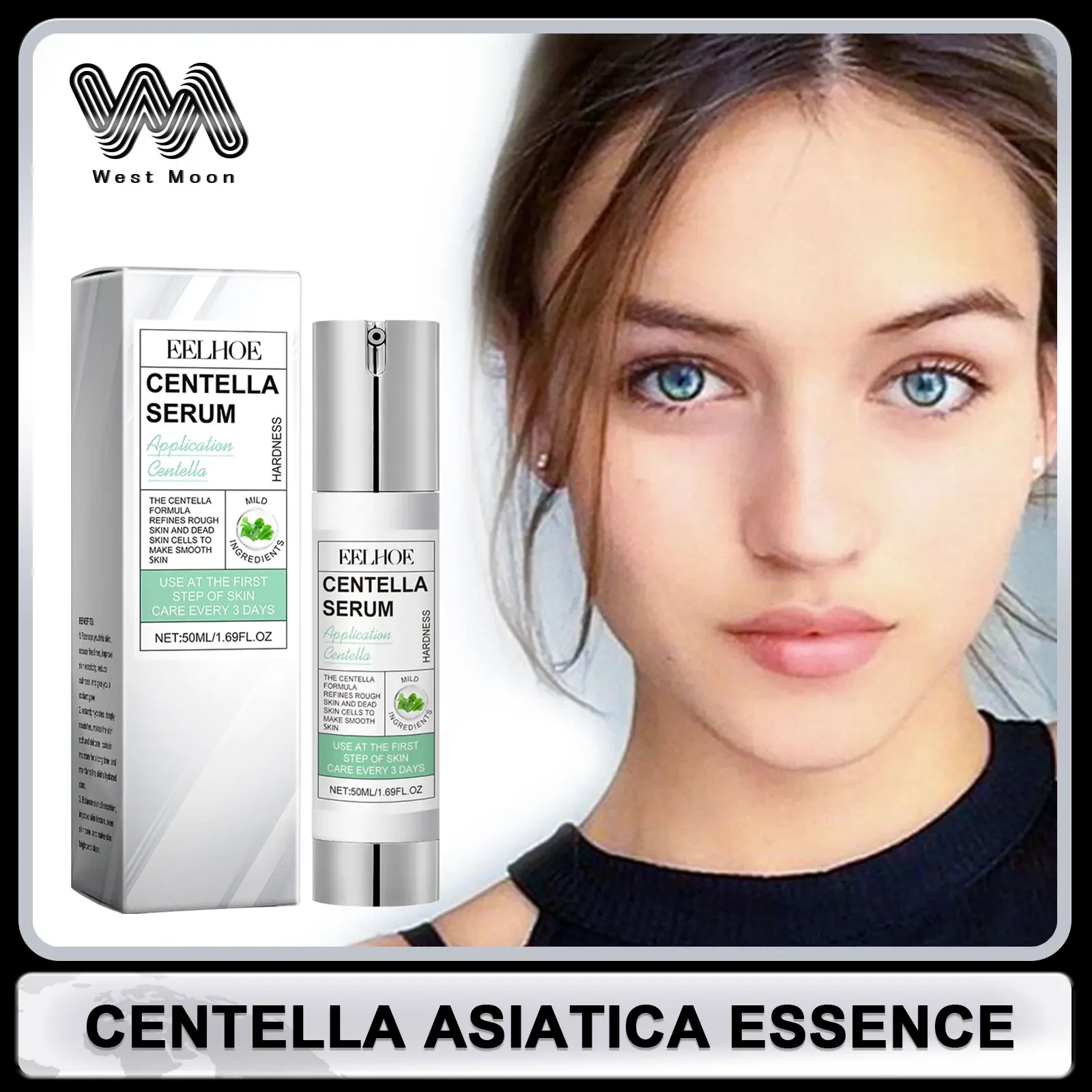 Centella Serum Rejuvenating Brightening Facial Skin Pores Repair Redness Moisturizing Calming Essence Korean Skin Care Products
Centella Serum Rejuvenating Brightening Facial Skin Pores Repair Redness Moisturizing Calming Essence Korean Skin Care Products