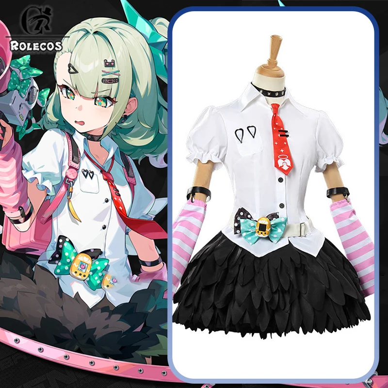 ROLECOS Game Zenless Zone Zero Sunna Cosplay Costume Chinatsu Remiel Cosplay Women Halloween Party Role Play Outfit
ROLECOS Game Zenless Zone Zero Sunna Cosplay Costume Chinatsu Remiel Cosplay Women Halloween Party Role Play Outfit