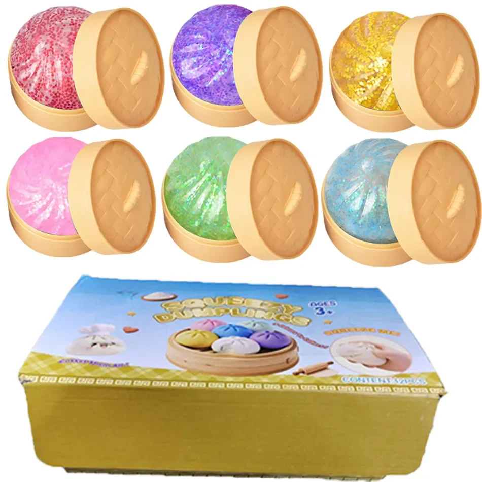 Colorful Dumpling Squishie Gift - Reusable Low Rebound Stress Balls Decompression Dough Ball Unique Home Decor & Kitchen Accesso
Colorful Dumpling Squishie Gift - Reusable Low Rebound Stress Balls Decompression Dough Ball Unique Home Decor & Kitchen Accesso