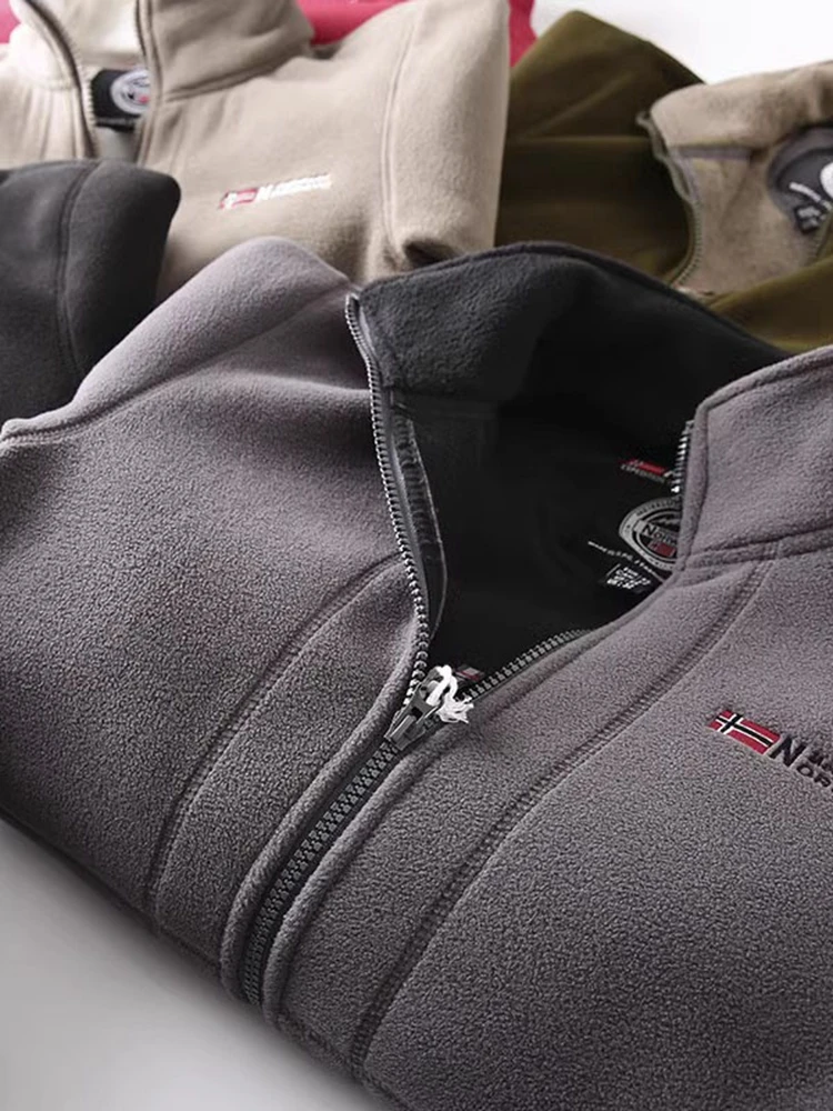 Double-Sided Fce Jaet Men's Thiened Fce Casual Loose Outerwear Winter Warm Youth ular Long Sve Zipper Closure
Double-Sided Fce Jaet Men's Thiened Fce Casual Loose Outerwear Winter Warm Youth ular Long Sve Zipper Closure