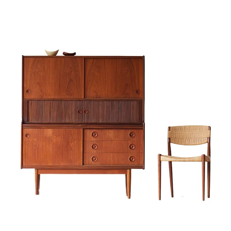 Side cabinet mcm retro style cherry wood solid wood storage Nordic Denmark
Side cabinet mcm retro style cherry wood solid wood storage Nordic Denmark