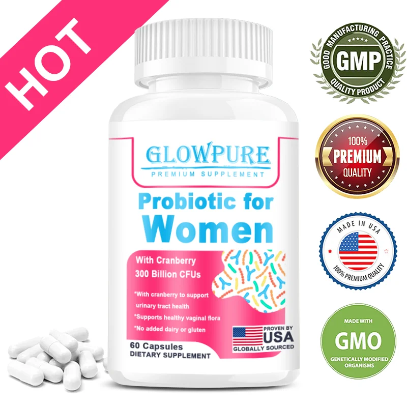 Probiotics for Women 300 Billion CFUs Probiotics 15-in-1 for Vaginal, Urinary Tract, PH Balance, Digestive, Gut, Bloating Health
Probiotics for Women 300 Billion CFUs Probiotics 15-in-1 for Vaginal, Urinary Tract, PH Balance, Digestive, Gut, Bloating Health