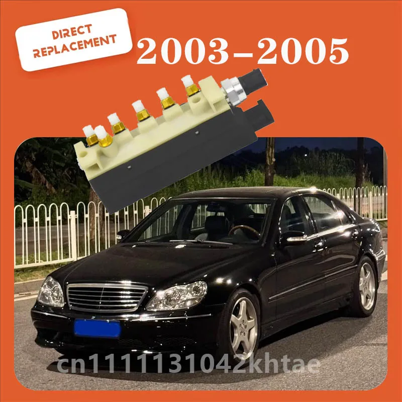 For 2003-2005 Mercedes Benz S Class W220 Air Suspension Compressor Valve Block Replacement Accessories 2203200258 A2203200258
For 2003-2005 Mercedes Benz S Class W220 Air Suspension Compressor Valve Block Replacement Accessories 2203200258 A2203200258