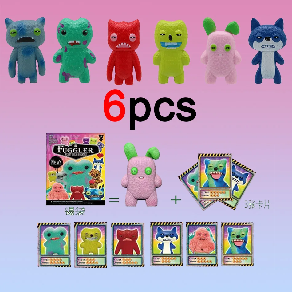 Six styles fuggler figure ugly monster tooth wide eyes strange smile rabbit angry rabbit pendant alien table decoration gift
Six styles fuggler figure ugly monster tooth wide eyes strange smile rabbit angry rabbit pendant alien table decoration gift