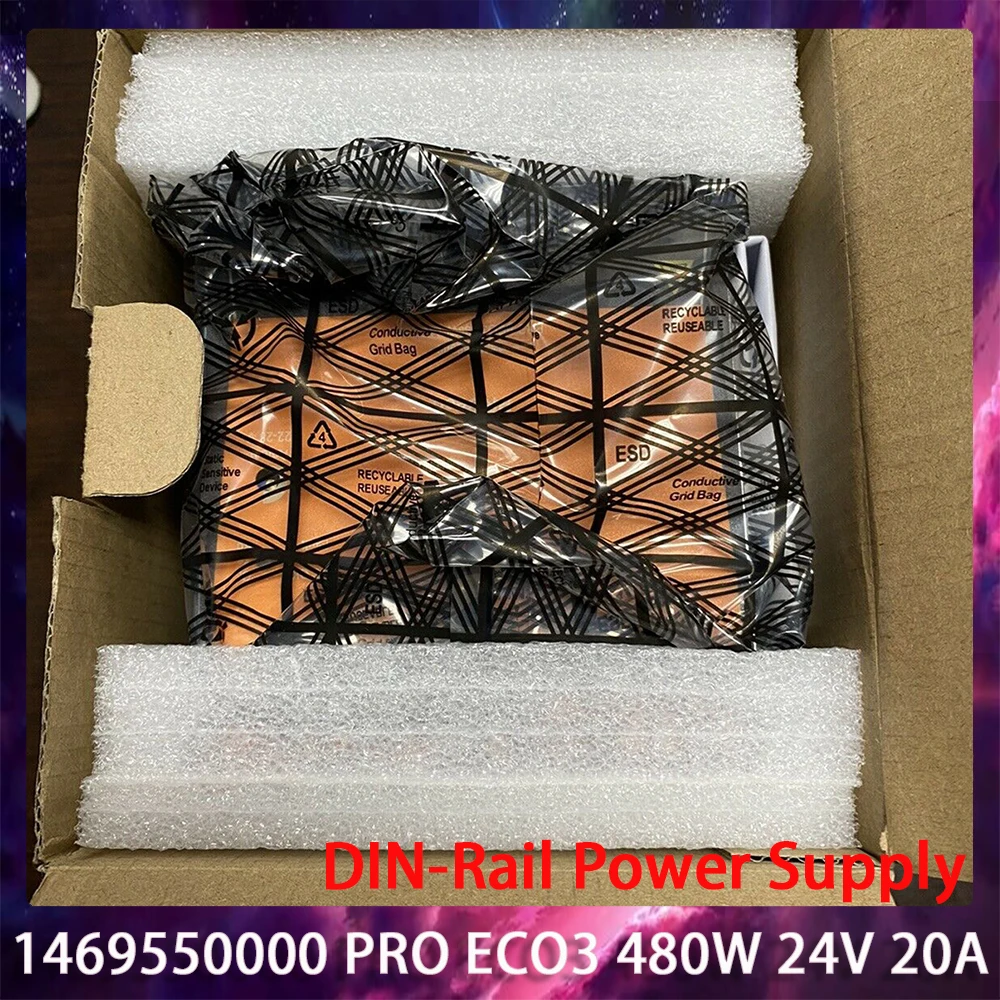1469550000 PRO ECO3 480W 24V 20A DIN-Rail Power Supply For Weidmuller 3-Phase Rail Power
1469550000 PRO ECO3 480W 24V 20A DIN-Rail Power Supply For Weidmuller 3-Phase Rail Power