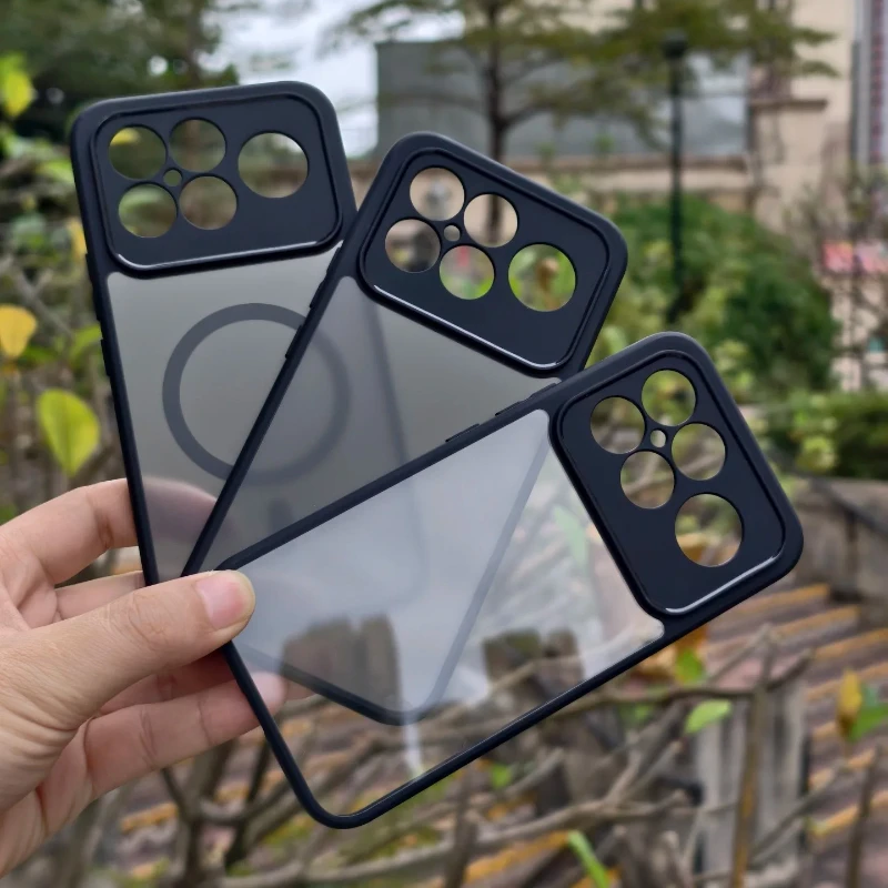 Case for Xiaomi POCO F8 Ultra Pro Luxury Matte Acrylic Transparent Magnetic Back Cover for POCO F8 Ultra Shockproof Bumper Funda
Case for Xiaomi POCO F8 Ultra Pro Luxury Matte Acrylic Transparent Magnetic Back Cover for POCO F8 Ultra Shockproof Bumper Funda