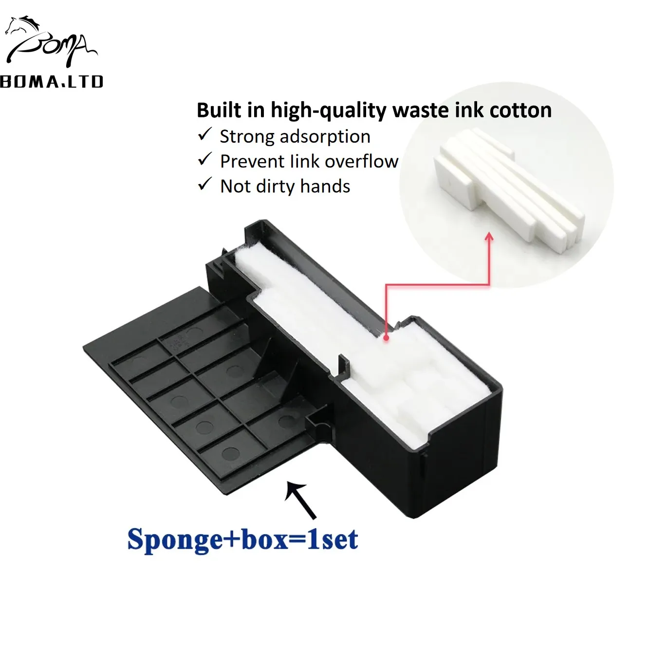 2Sets Waste Ink Tank for EPSON L355 L220 L210 L110 L380 L365 L222 L360 L366 L310 L111 L120 L130 L132 L211 L300 L301 L456
2Sets Waste Ink Tank for EPSON L355 L220 L210 L110 L380 L365 L222 L360 L366 L310 L111 L120 L130 L132 L211 L300 L301 L456
