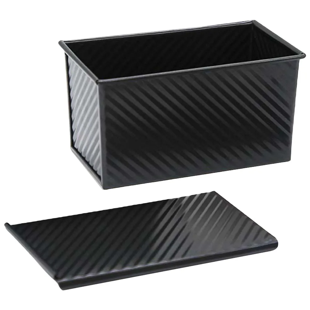 Reusable Corrugated Toast Mold Bread Loaf Pans Carbon Steel Nonstick Oven Baking Cake Mold Loaf Pan With Lid Easy Clean Home Use
Reusable Corrugated Toast Mold Bread Loaf Pans Carbon Steel Nonstick Oven Baking Cake Mold Loaf Pan With Lid Easy Clean Home Use