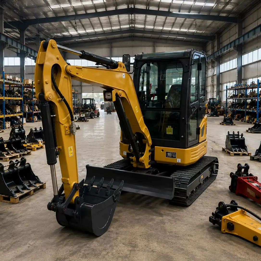 Custom 3 Ton Hydraulic Mini Excavator for Soil Preparation and Landscaping CE Euro 5 Compact Equipment
Custom 3 Ton Hydraulic Mini Excavator for Soil Preparation and Landscaping CE Euro 5 Compact Equipment