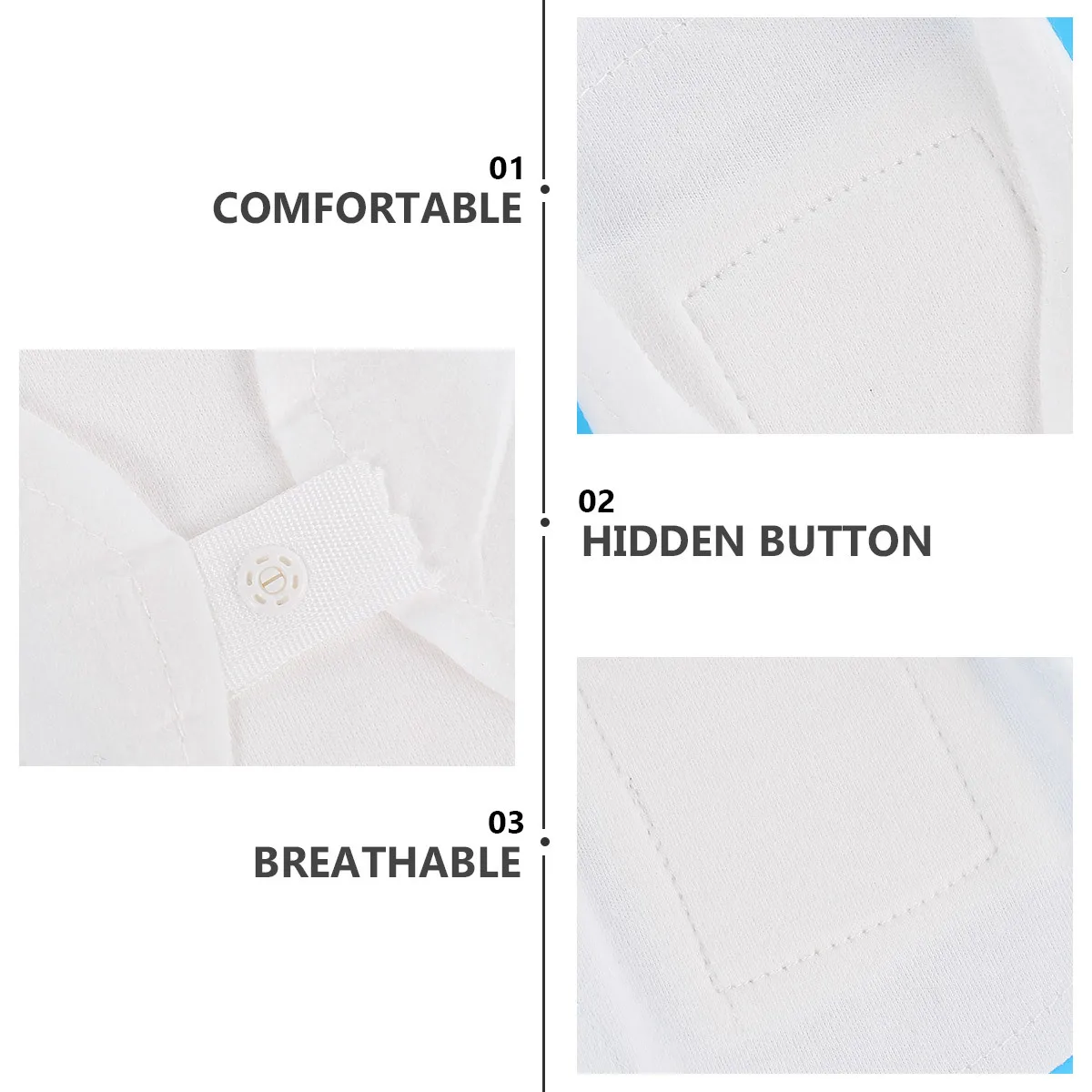 2 шт. многоразовых менструальных прокладок из хлопка, моющиеся, герметичные, для женщин, для путешествий, в комплекте с сумкой для хранения
2 шт. многоразовых менструальных прокладок из хлопка, моющиеся, герметичные, для женщин, для путешествий, в комплекте с сумкой для хранения