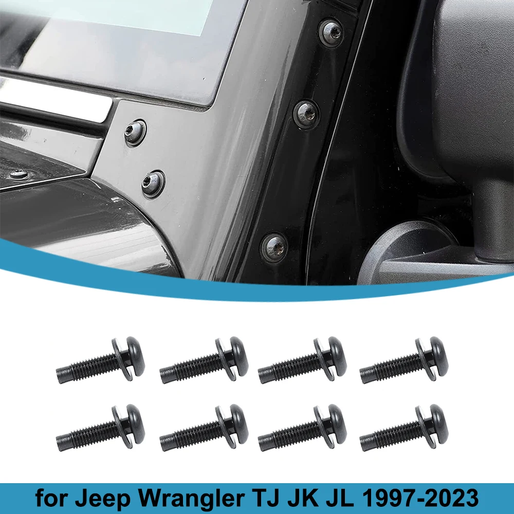 Car Screws Bolts Roof Screws for Jeep Wrangler TJ 1997-2006 JK JKU 2007-2017 JL 2018 2019 2020 2021-2023 Interior Accessories
Car Screws Bolts Roof Screws for Jeep Wrangler TJ 1997-2006 JK JKU 2007-2017 JL 2018 2019 2020 2021-2023 Interior Accessories