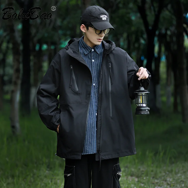 BOLUBAO 2024 Outdoor Casual Jacket For Men Solid Color Hooded Fashion Coat High Quality Design Streetwear Casual Jacket For Men
BOLUBAO 2024 Outdoor Casual Jacket For Men Solid Color Hooded Fashion Coat High Quality Design Streetwear Casual Jacket For Men