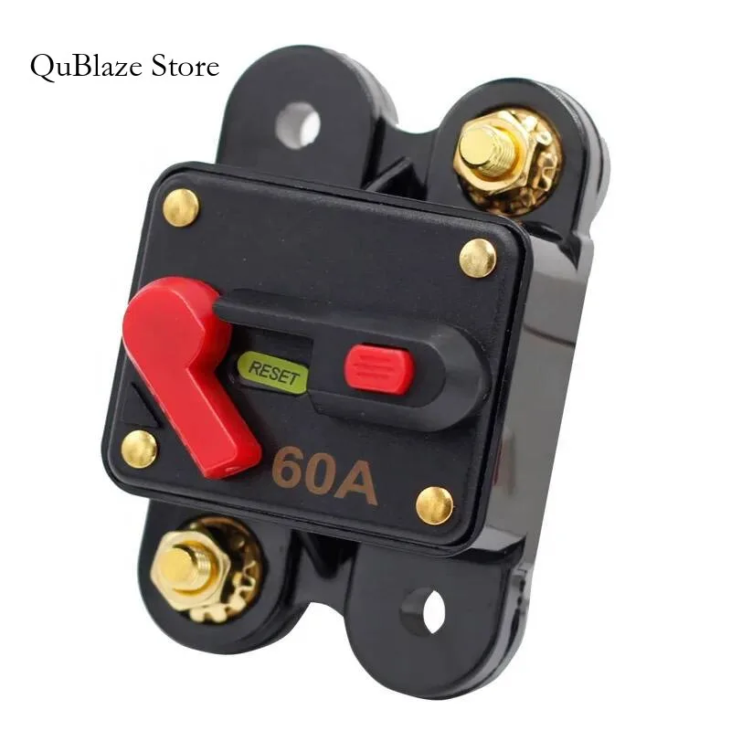 DC12V 50A -250A Solar System Waterproof Reset Fuse Inverter Auto Circuit Breaker For Car Audio Marine
DC12V 50A -250A Solar System Waterproof Reset Fuse Inverter Auto Circuit Breaker For Car Audio Marine