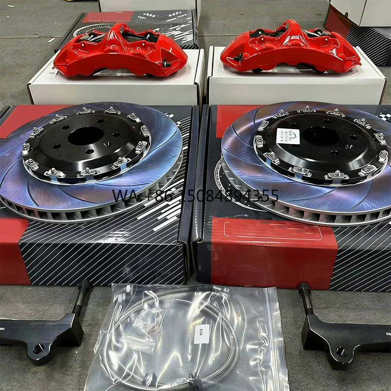 GT6 6Pot Brake Caliper Kit with Floating Screws, Factory Custom Auto Brake Upgrade Parts
GT6 6Pot Brake Caliper Kit with Floating Screws, Factory Custom Auto Brake Upgrade Parts