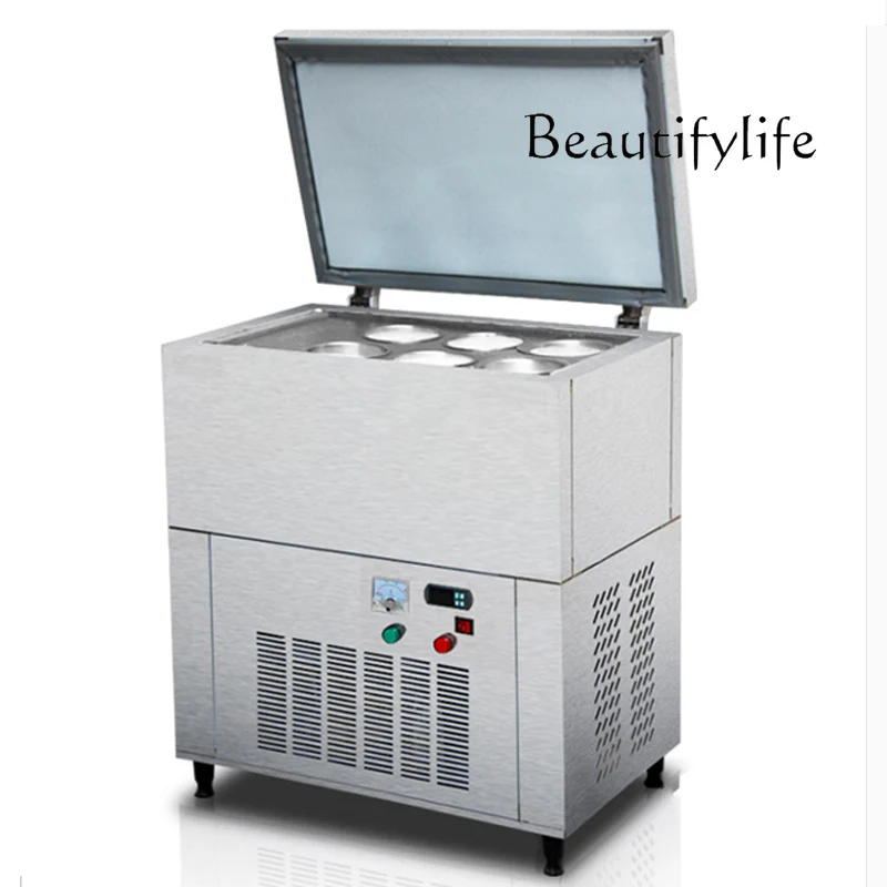 Commercial ice brick machine 6 buckets 9 buckets popsicle machine Korean snowflake ice sponge ice machine icicle base
Commercial ice brick machine 6 buckets 9 buckets popsicle machine Korean snowflake ice sponge ice machine icicle base