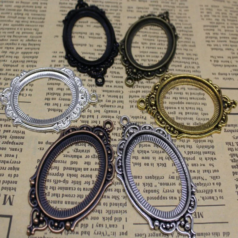 10 шт., винтажные выдолбленные кружевные подносы для подвесок 30*40 мм, овальные подвески из смолы, основа для изготовления ювелирных изделий своими руками, ожерелье, аксессуары
10 шт., винтажные выдолбленные кружевные подносы для подвесок 30*40 мм, овальные подвески из смолы, основа для изготовления ювелирных изделий своими руками, ожерелье, аксессуары