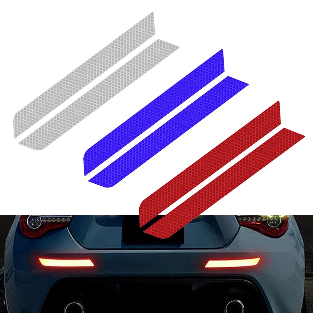 2Pcs Universal Reflective Warning Strip Tape Car Motorcycle Bumper Trunk Stickers Decals Reflective Warning Sticker Creative
2Pcs Universal Reflective Warning Strip Tape Car Motorcycle Bumper Trunk Stickers Decals Reflective Warning Sticker Creative