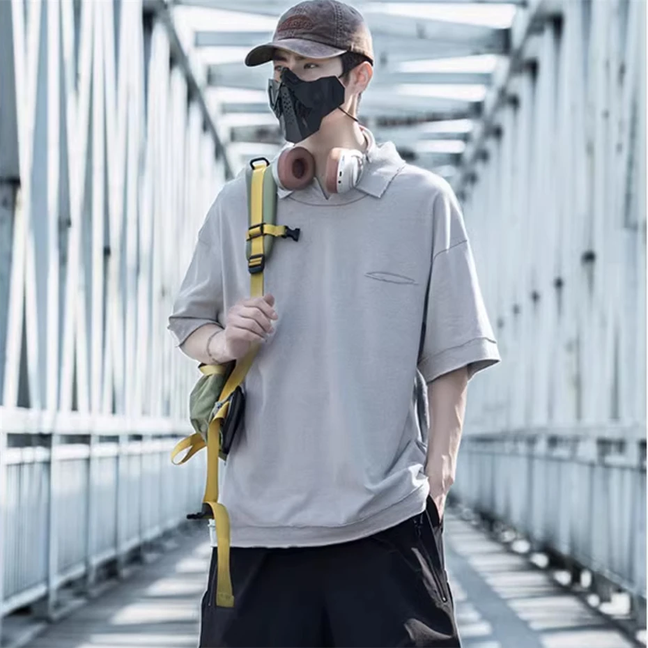 Летние мужские футболки Топы Уличная одежда Хип-хоп Рваные рубашки поло Мужские рубашки-поло большого размера Harajuku Винтажная повседневная футболка с коротким рукавом Мужская
Летние мужские футболки Топы Уличная одежда Хип-хоп Рваные рубашки поло Мужские рубашки-поло большого размера Harajuku Винтажная повседневная футболка с коротким рукавом Мужская