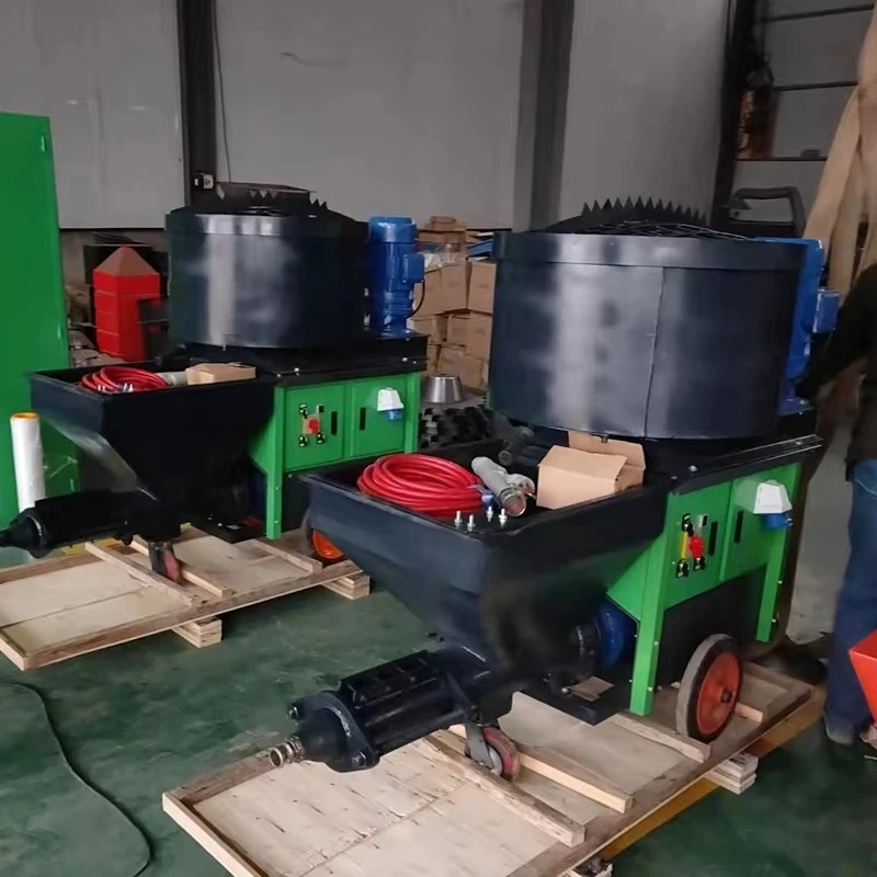 Energy Saving Electric Mortar Spraying Machine for Building
Energy Saving Electric Mortar Spraying Machine for Building