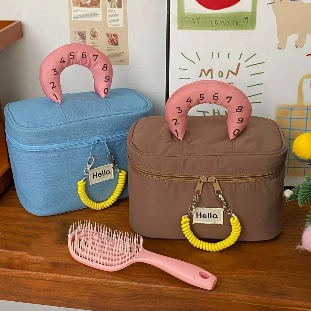 Simple Large Capacity Cute Cabin Makeup Bag House-shaped Kawaii Handheld Cosmetic Case Zipper Square Portable Storage Bag Travel
Simple Large Capacity Cute Cabin Makeup Bag House-shaped Kawaii Handheld Cosmetic Case Zipper Square Portable Storage Bag Travel